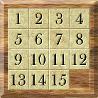 15 Puzzle Wooden Free