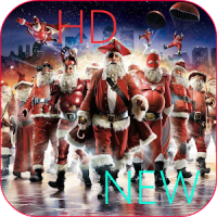 Santa Super HD VIDEO Wallpaper