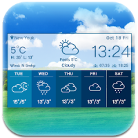 Weather forecast app for Android☂ ⛈