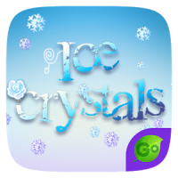 Ice Crystals GO Keyboard Theme