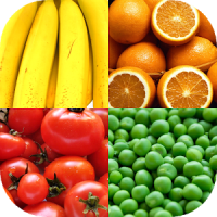 Fruit and Vegetables, Nuts & Berries: Picture-Quiz