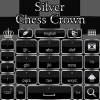 Silver Crown Keyboard theme