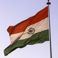 Bandera de la india lwp