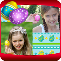 Easter Eggs Photo Collage