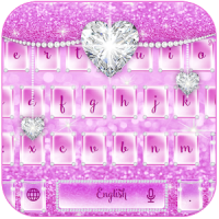 Rosy Glitter Keypad