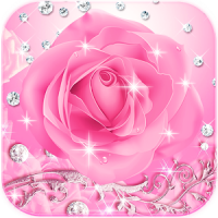 Diamond Pink Rose Theme