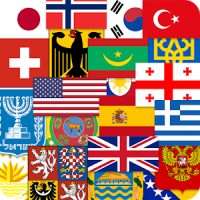 Banderas y escudos de los países: Cuestionario