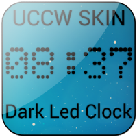 Dark Led Clock UCCW SKIN Free