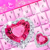 Pink Diamond Princess Keyboard Theme