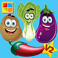 Vegetables Cards (Learn Languages)
