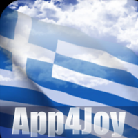 3D Griechenland Flagge