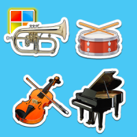 Musical Instruments Sounds Cards