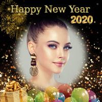 New Year Photo Frames 2020, New Year Greeting Card