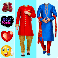 Men Sherwani Suit Photo Editor