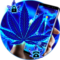 Blue Flame Weed Theme