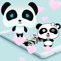 Blue Love Panda Live Wallpaper 2020 New