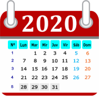 Calendario 2020 en Español