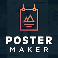 Poster Maker, Flyer Maker, Graphic Design App