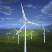 Wind Turbines 3D Live Wallpaper