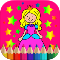 Princess Coloring Book for girls