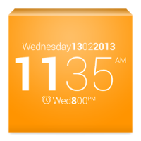 JB+ Digital Clock Widget