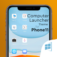 Phone 11 i theme For Computer Launcher