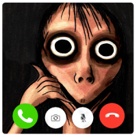 Creepy momo fake video call