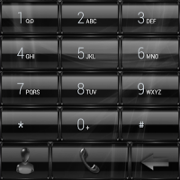 DIaler GlassMetalFrameBlack