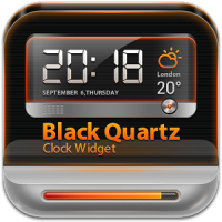BlackQuartz Clock Widget