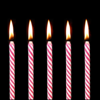생일축하 촛불