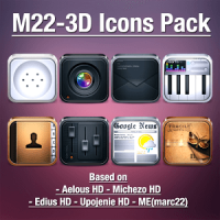 LauncherPro+ M22-3D Icons Pack