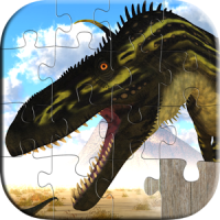 пазлы игры для детей Динозавры