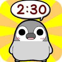 Pesoguin Clock Widget -Penguin