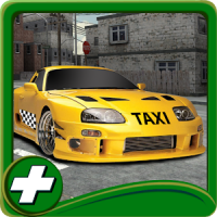 3D City Taxi Parken Spiel
