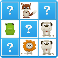 Animals Memory Game For Kids