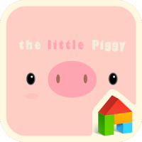 little piggy pink dodol theme