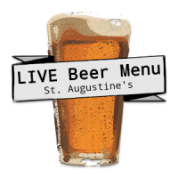 St. Augustine's Live Beer Menu
