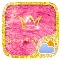 LUXURYPINK THEME GO WEATHER EX