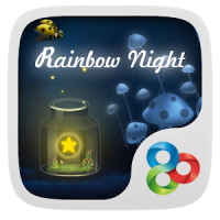 Rainbow night GO LauncherTheme