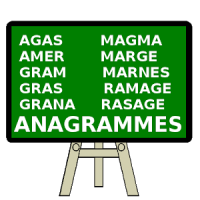 Anagrammes Mot Quiz - Francais