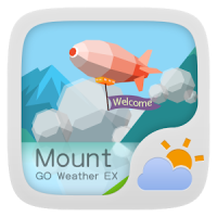 Mount GO Weather Widget Theme