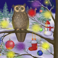 Owl of a Season Xmas Edition