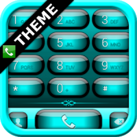 exDialer Jelly Cyan Theme