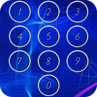 Keypad locker screen