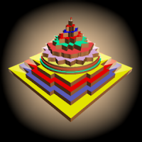 Sri Yantra Navavaran Pooja 3D