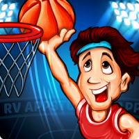 バスケットボール - シュートバスケットゲーム