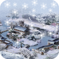 New Year Snow Live Wallpaper