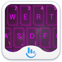 TouchPal PurpleButterfly Theme