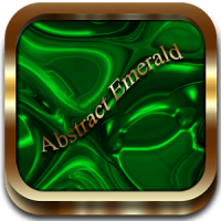 Abstract Emerald Go Launcher theme