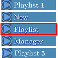 New Playlist Manager
